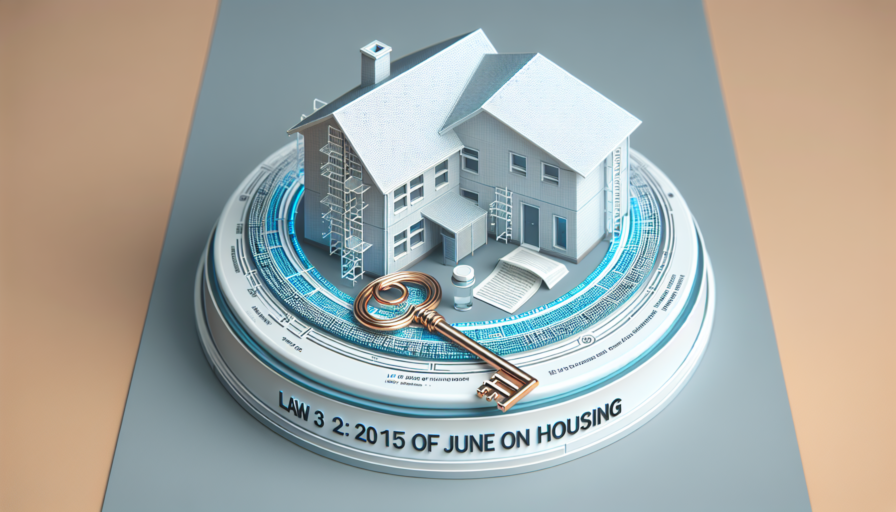 ley 3 2015 de 18 de junio de vivienda
