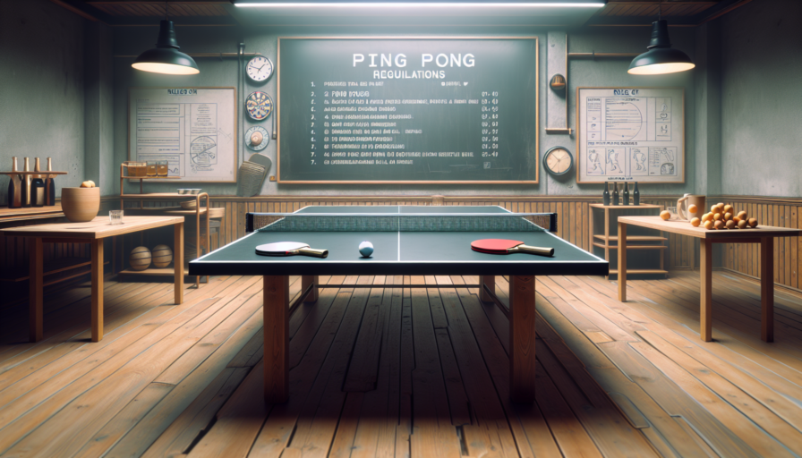 reglamento del ping pong