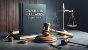 reglamento disciplinario funcionarios justicia